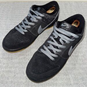 Nike SB Dunk Low Pro Fog Black Gum Size 11 BQ6817-010